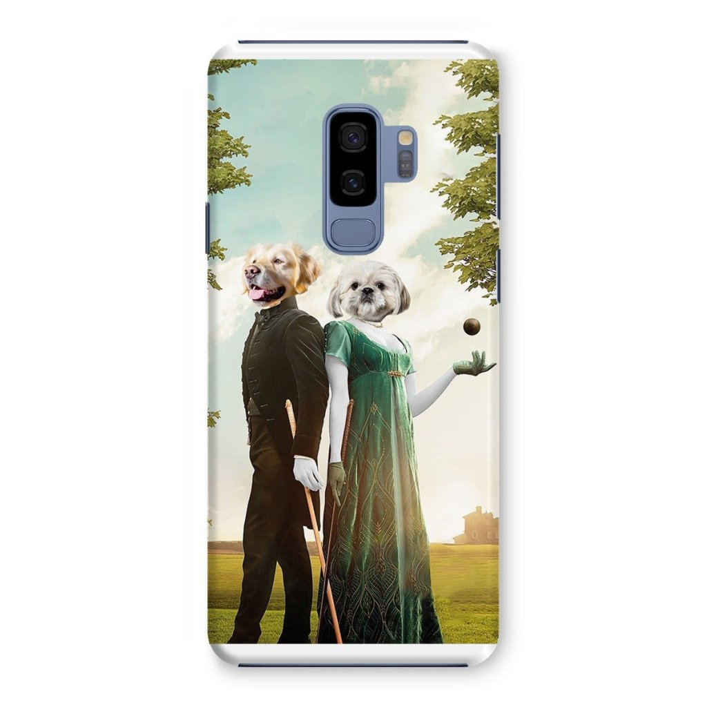 Pet Portraits | Kate & Anthony (Bridgerton Inspired): Custom Pet Phone Case | Paw & Glory
