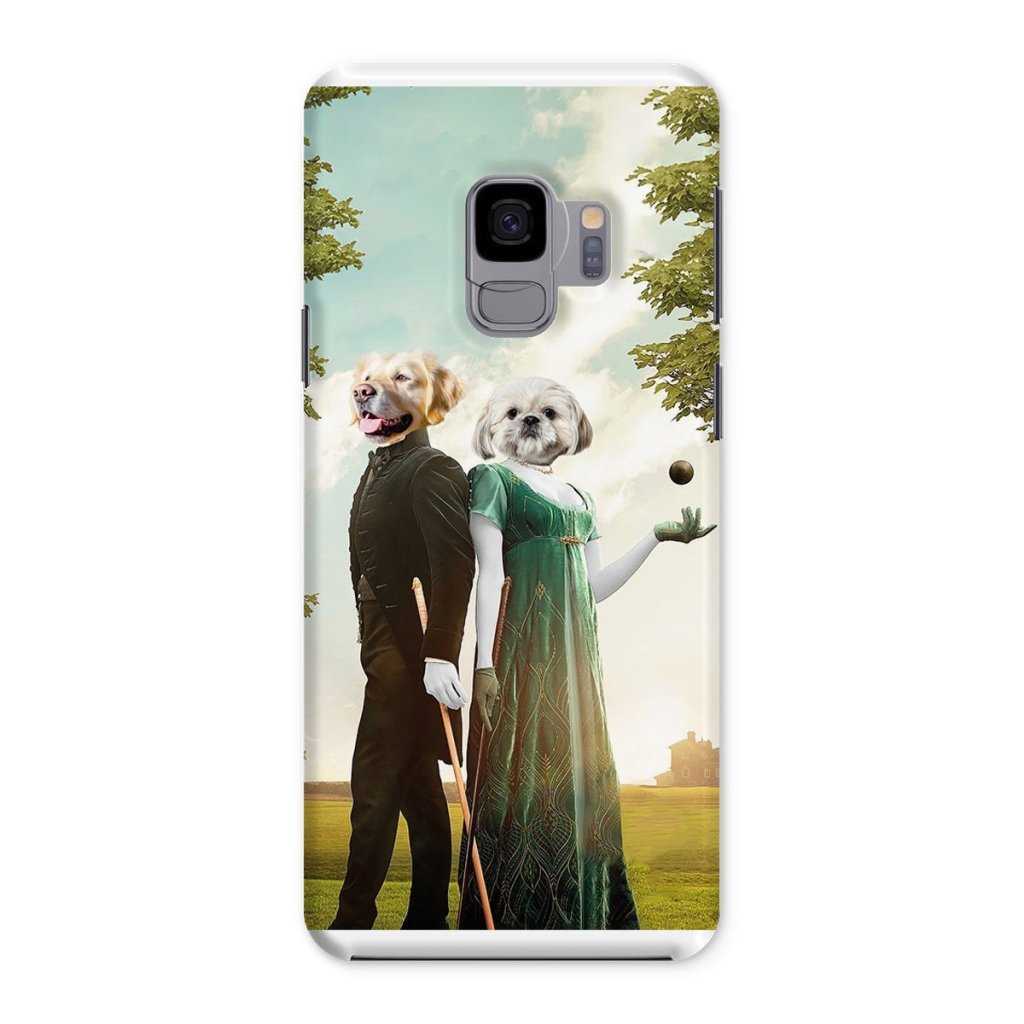 Regency Couple Custom Pet Phone Case | Custom Pet Artwork | Paw & Glory