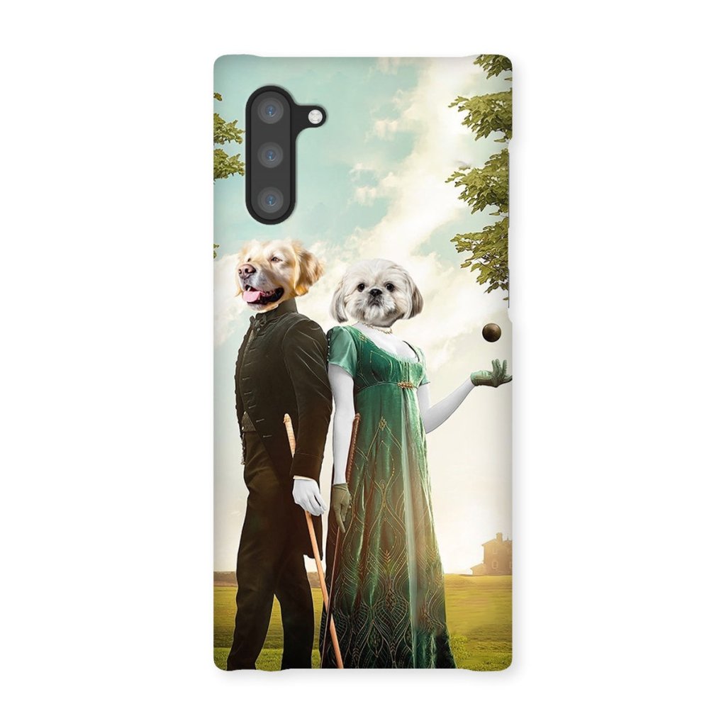 Regency Couple Custom Pet Phone Case | Custom Pet Artwork | Paw & Glory