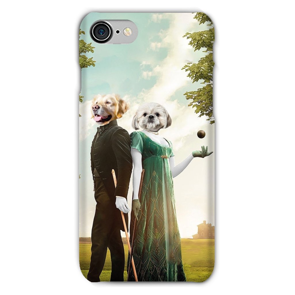 Regency Couple Custom Pet Phone Case | Custom Pet Artwork | Paw & Glory