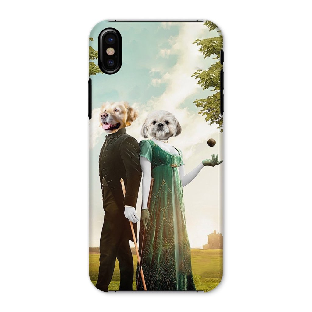Regency Couple Custom Pet Phone Case | Custom Pet Artwork | Paw & Glory