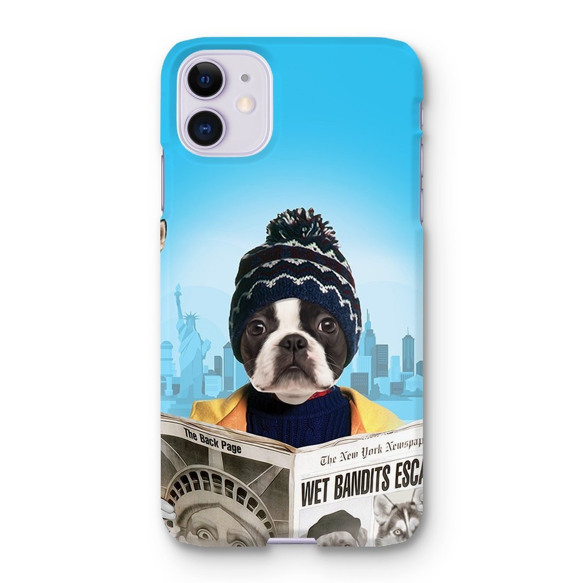Pet Portraits | Kevinnn (Home Alone 2 Inspired): Custom Pet Phone Case | Paw & Glory