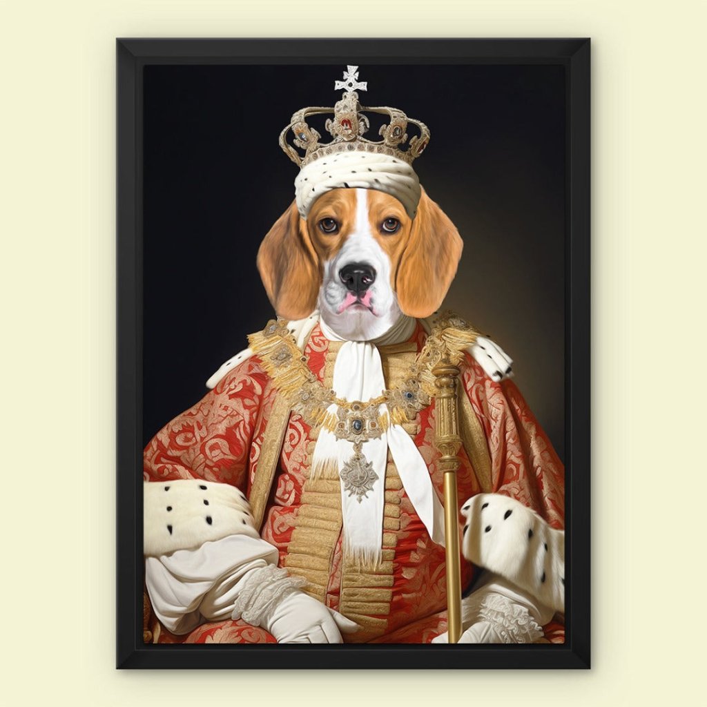 Pet Portraits | King Bishop: Custom Pet Canvas | Paw & Glory
