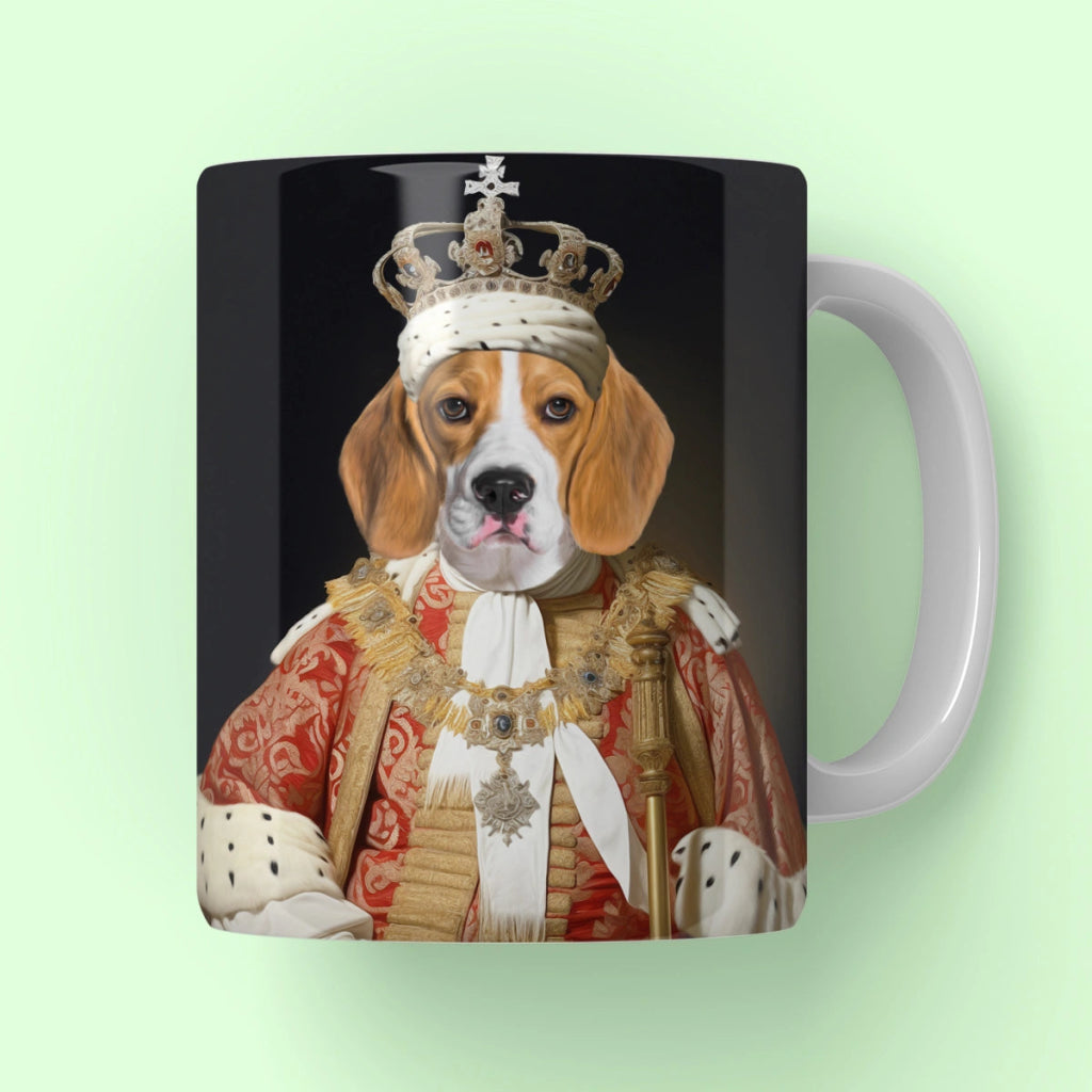 Pet Portraits | King Bishop: Custom Pet Coffee Mug | Paw & Glory