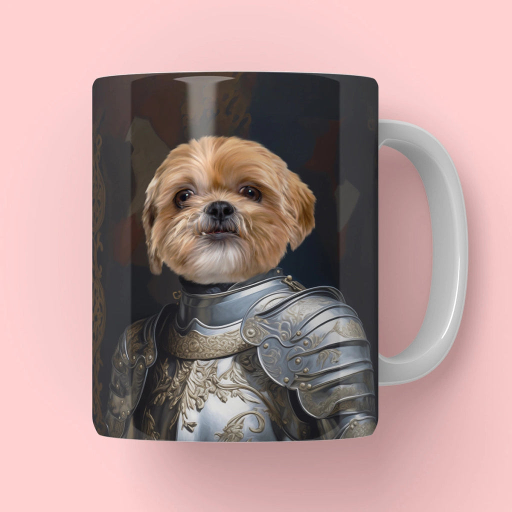 Pet Portraits | Kings Knight: Custom Pet Coffee Mug | Paw & Glory