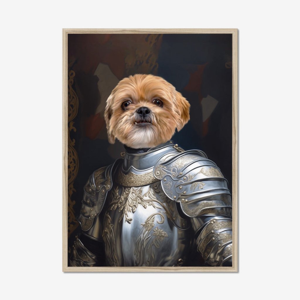 Pet Portraits | Kings Knight: Custom Pet Portrait | Paw & Glory