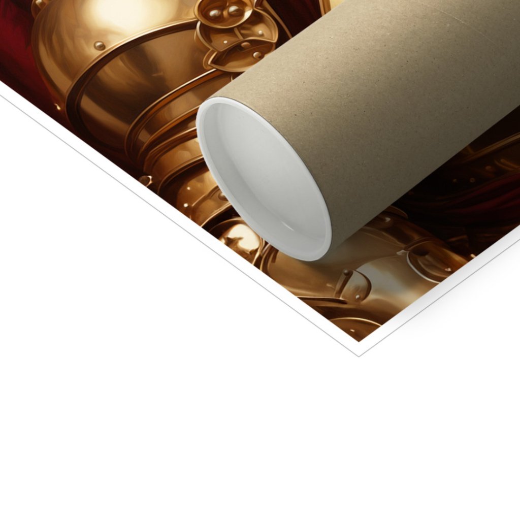 Pet Portraits | Knight Errant: Custom Pet Poster | Paw & Glory