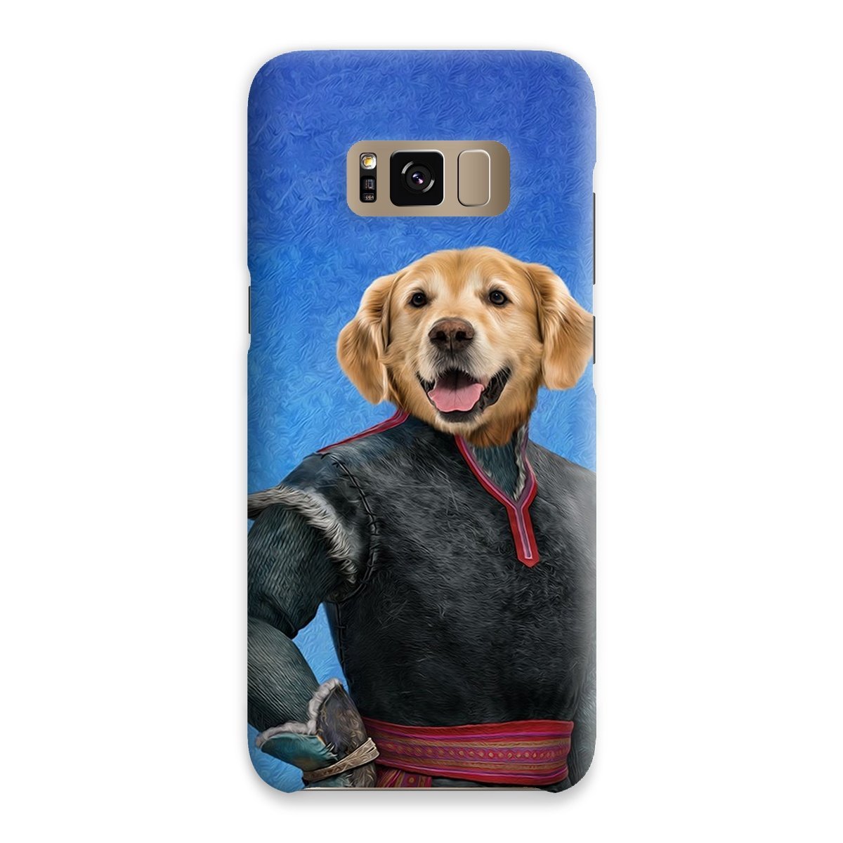 Kristoff (Frozen Inspired): Custom Pet Phone Case - Paw & Glory - Dog Portraits - Pet Portraits