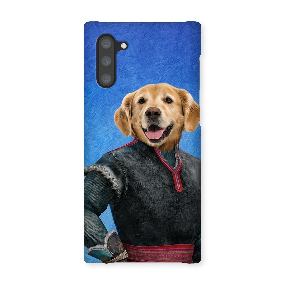 Snowy Mountain Man Custom Pet Phone Case | Custom Pet Artwork | Paw & Glory