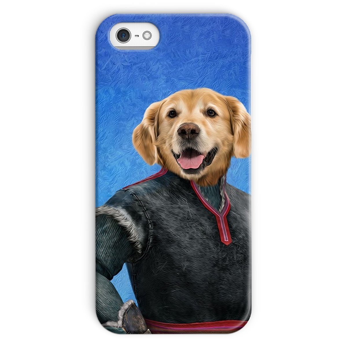 Pet Portraits | Kristoff (Frozen Inspired): Custom Pet Phone Case | Paw & Glory