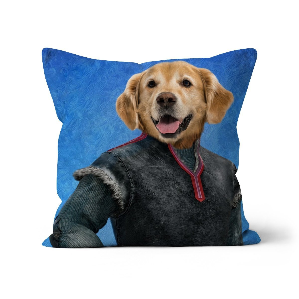 Pet Portraits | Kristoff (Frozen Inspired): Custom Pet Pillow | Paw & Glory