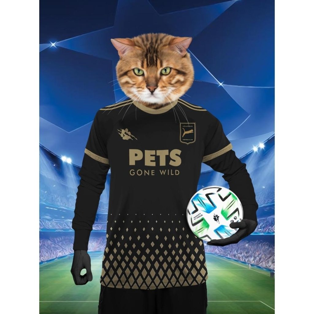 Pet Portraits | LA Furr FC: Custom Digital Download Pet Portrait | Paw & Glory