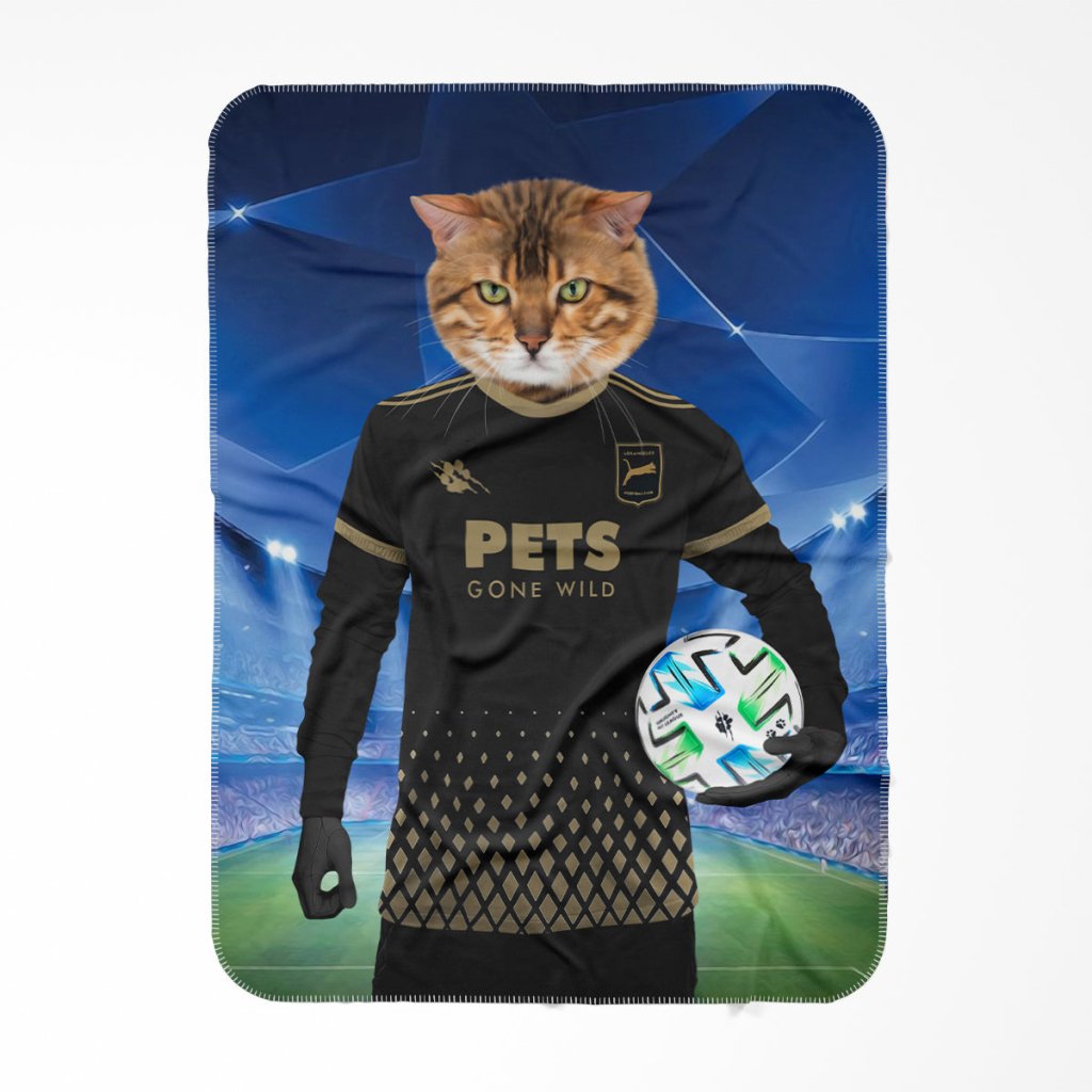 Pet Portraits | LA Furr FC: Custom Pet Blanket | Paw & Glory