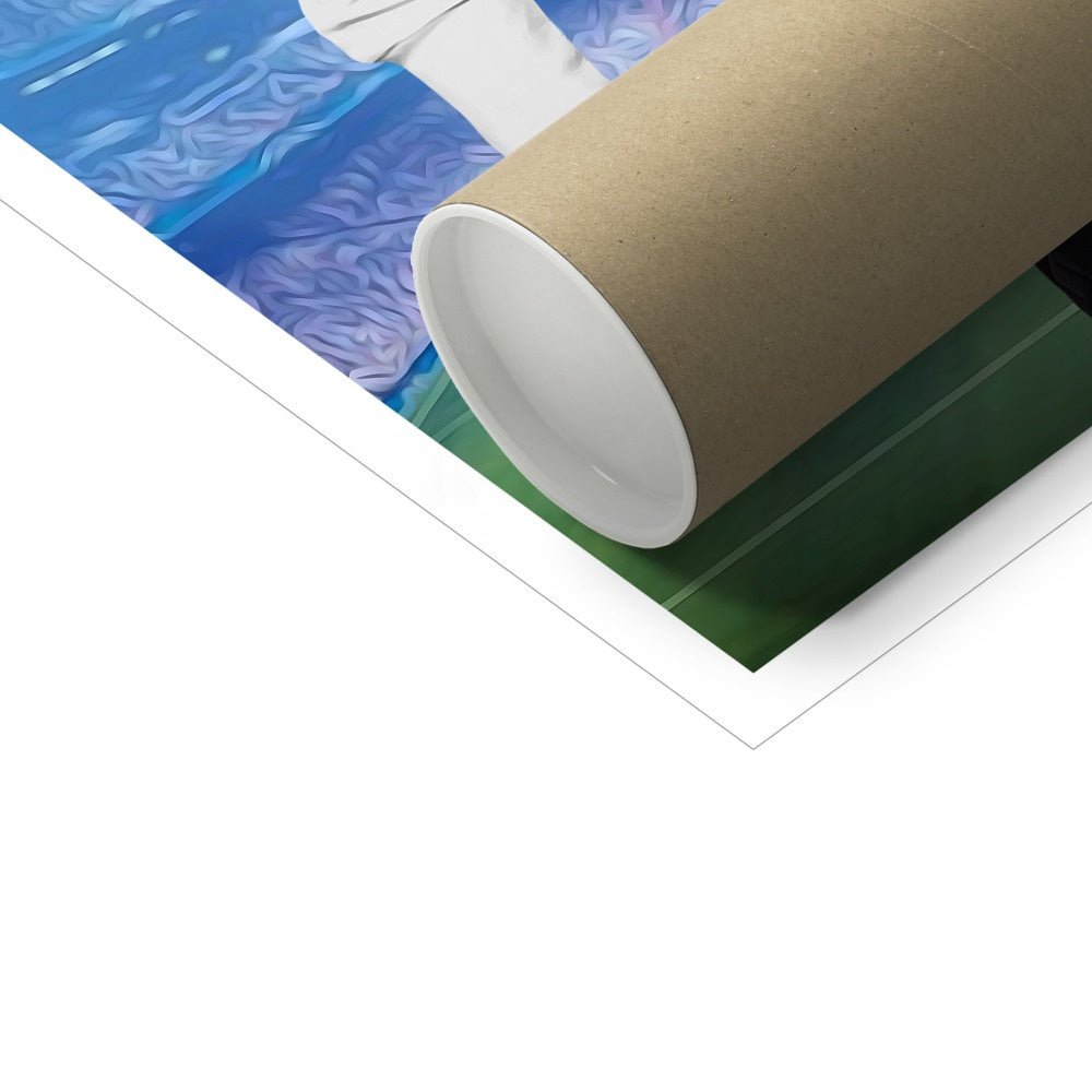 Pet Portraits | LA Pawlaxy: Custom Pet Poster | Paw & Glory