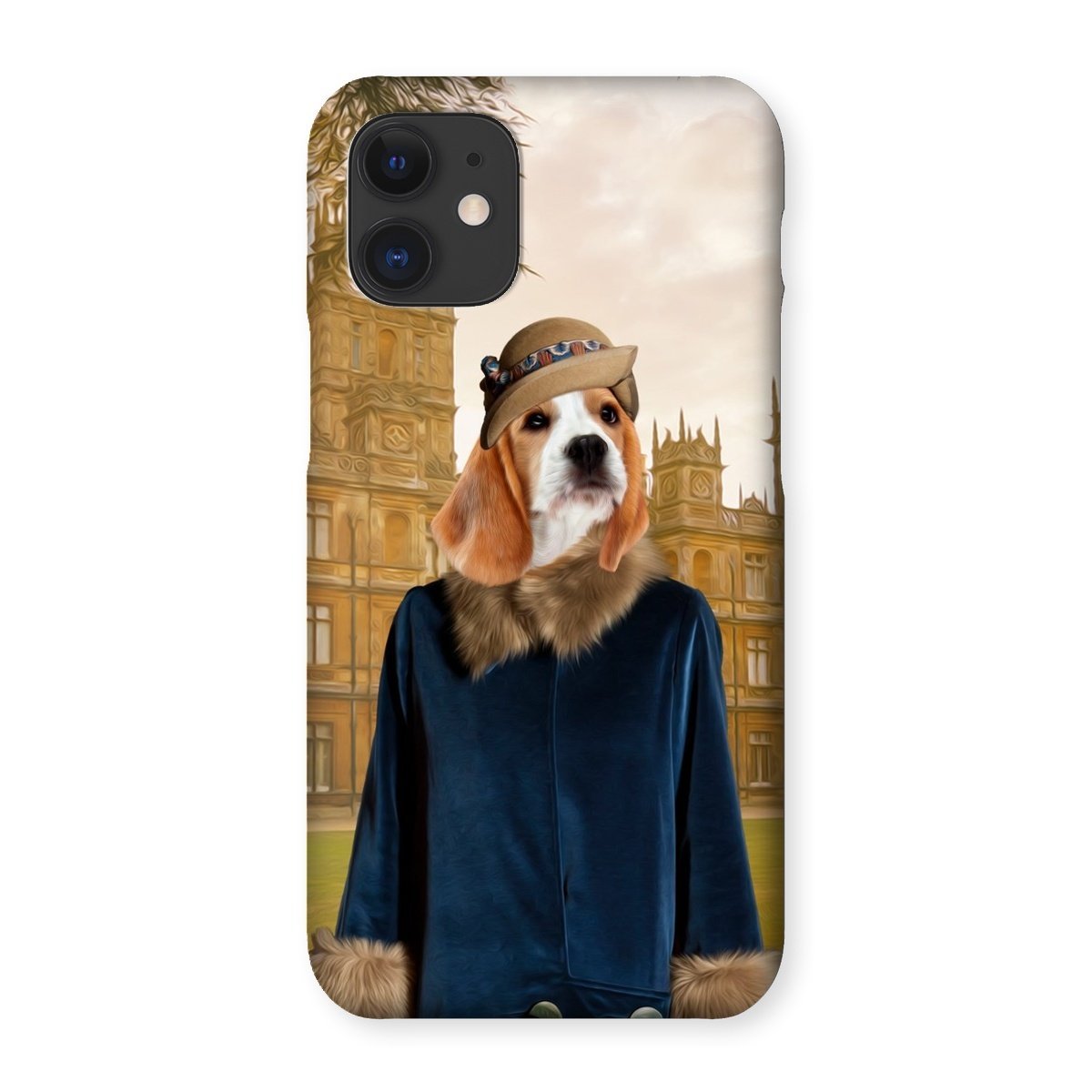 Pet Portraits | Lady Anne (Downton Abbey Inspired): Custom Pet Phone Case | Paw & Glory