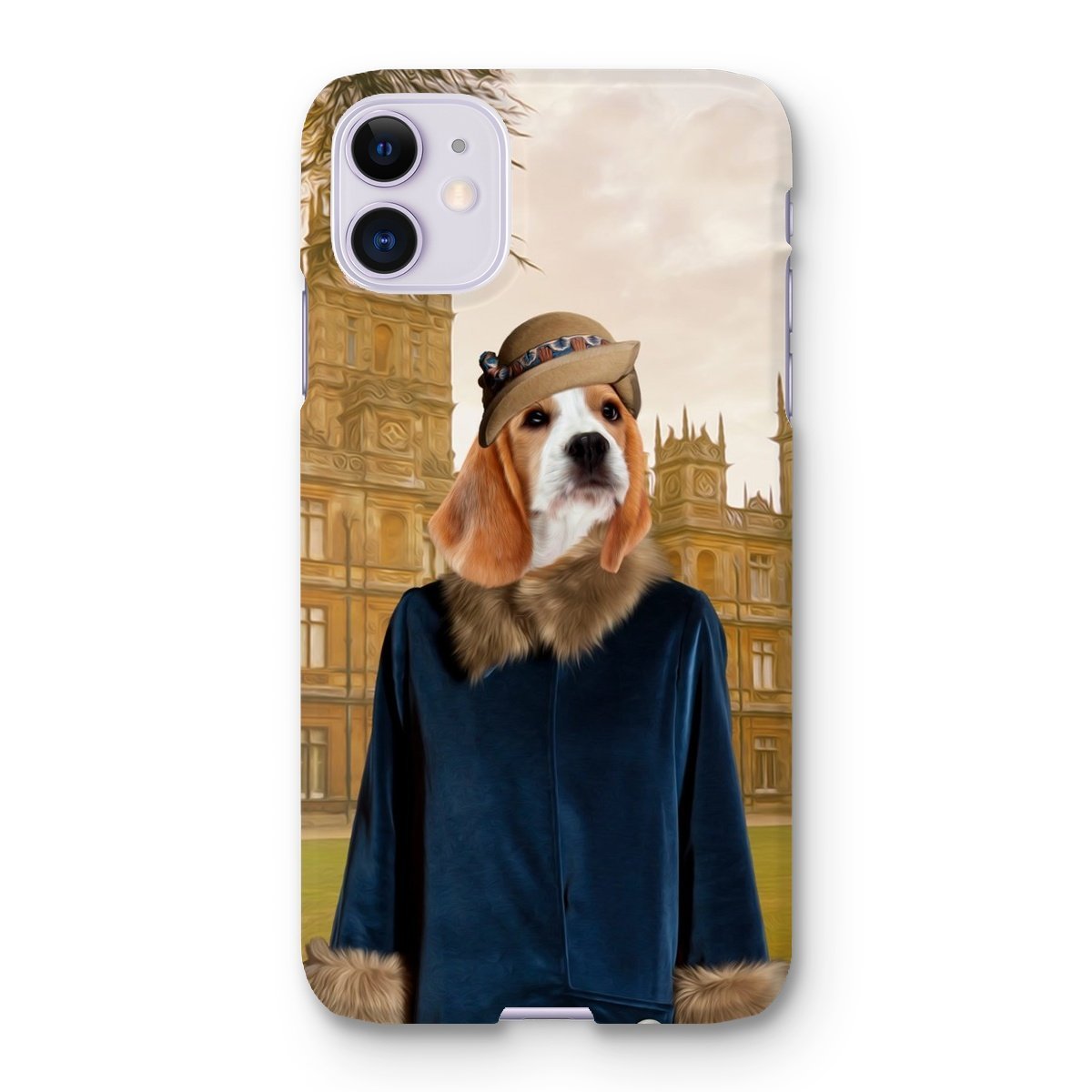 Pet Portraits | Lady Anne (Downton Abbey Inspired): Custom Pet Phone Case | Paw & Glory