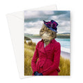 Lady Caroline (Poldark Inspired): Custom Pet Greeting Card