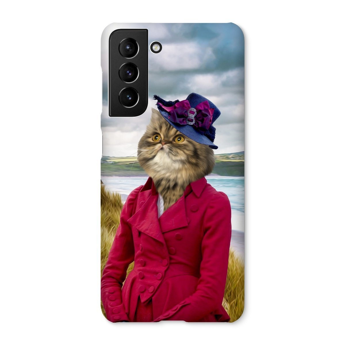 Lady Caroline (Poldark Inspired): Custom Pet Phone Case - Paw & Glory - Dog Portraits - Pet Portraits