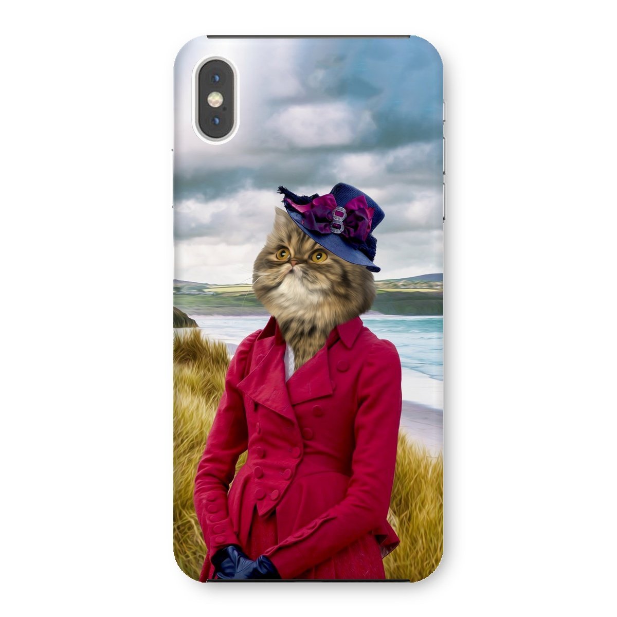 Lady Caroline (Poldark Inspired): Custom Pet Phone Case - Paw & Glory - Dog Portraits - Pet Portraits