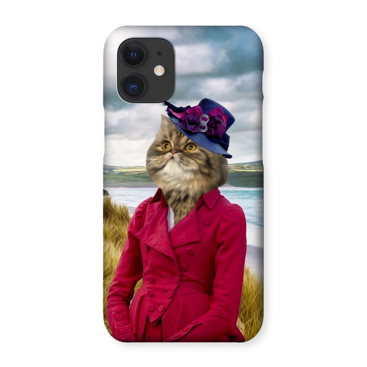 Pet Portraits | Lady Caroline (Poldark Inspired): Custom Pet Phone Case | Paw & Glory