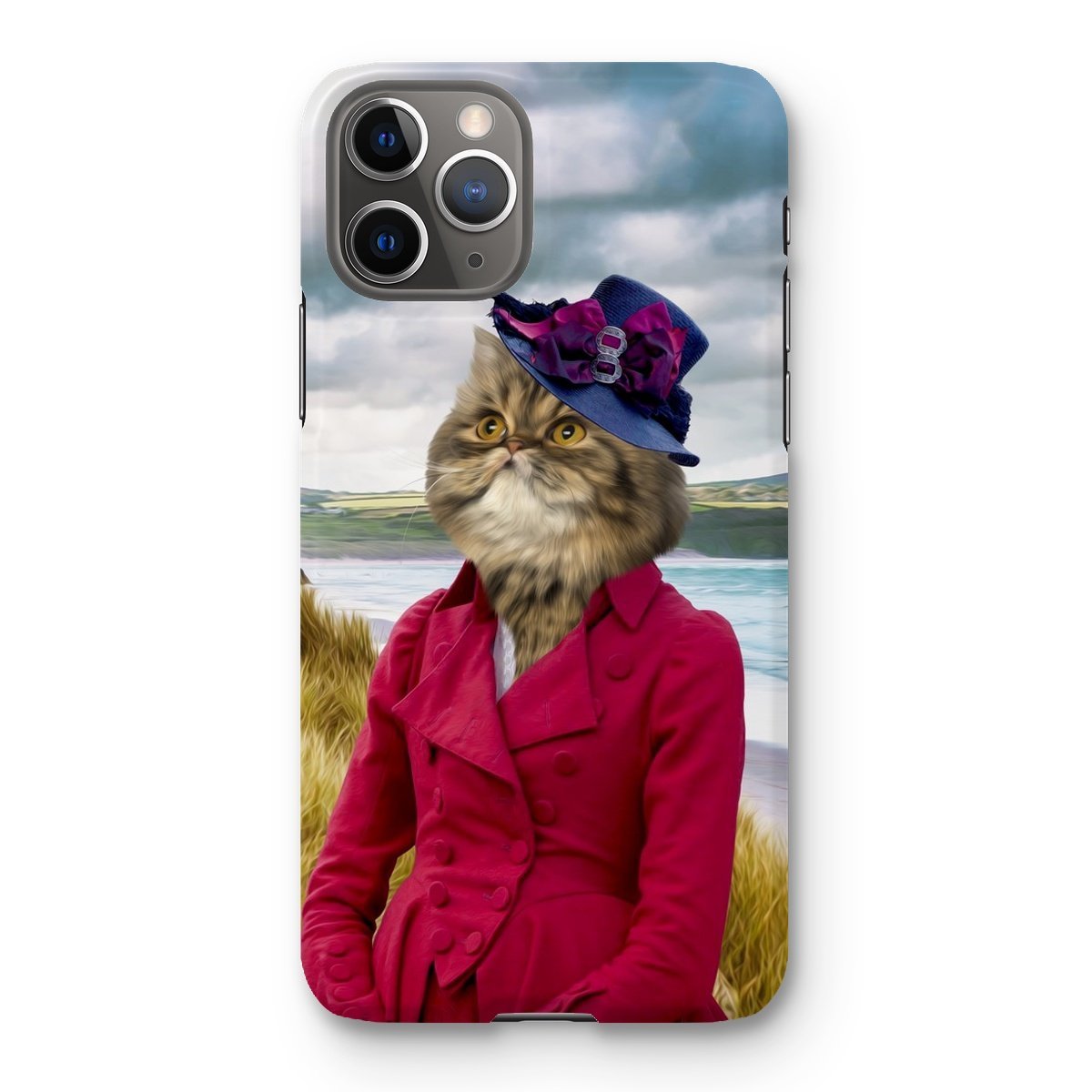 Lady Caroline (Poldark Inspired): Custom Pet Phone Case - Paw & Glory - Dog Portraits - Pet Portraits