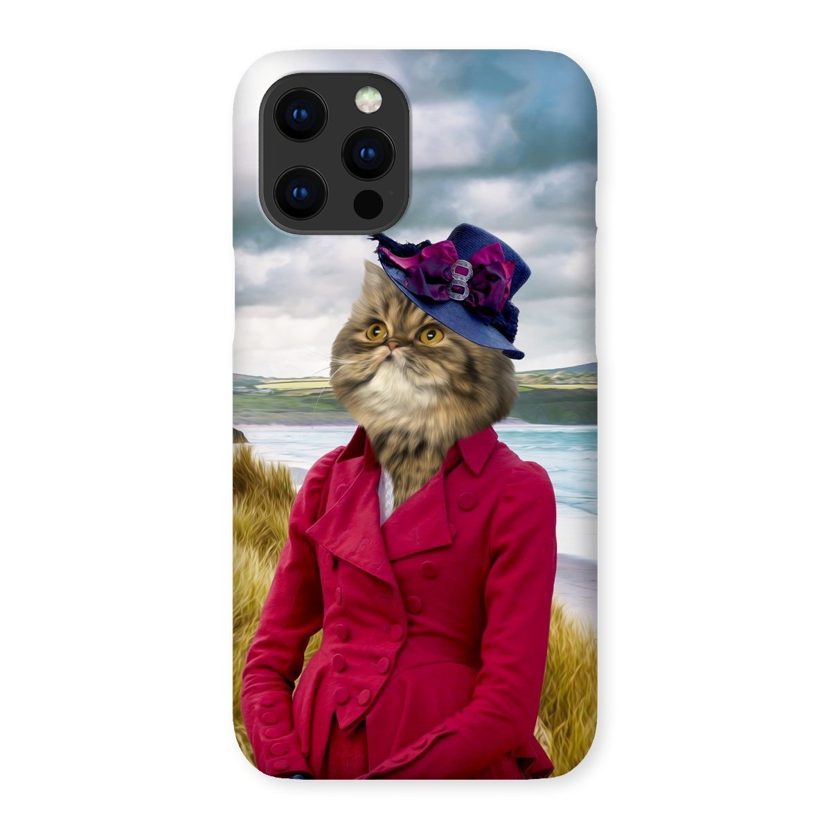 Lady Caroline (Poldark Inspired): Custom Pet Phone Case - Paw & Glory - Dog Portraits - Pet Portraits