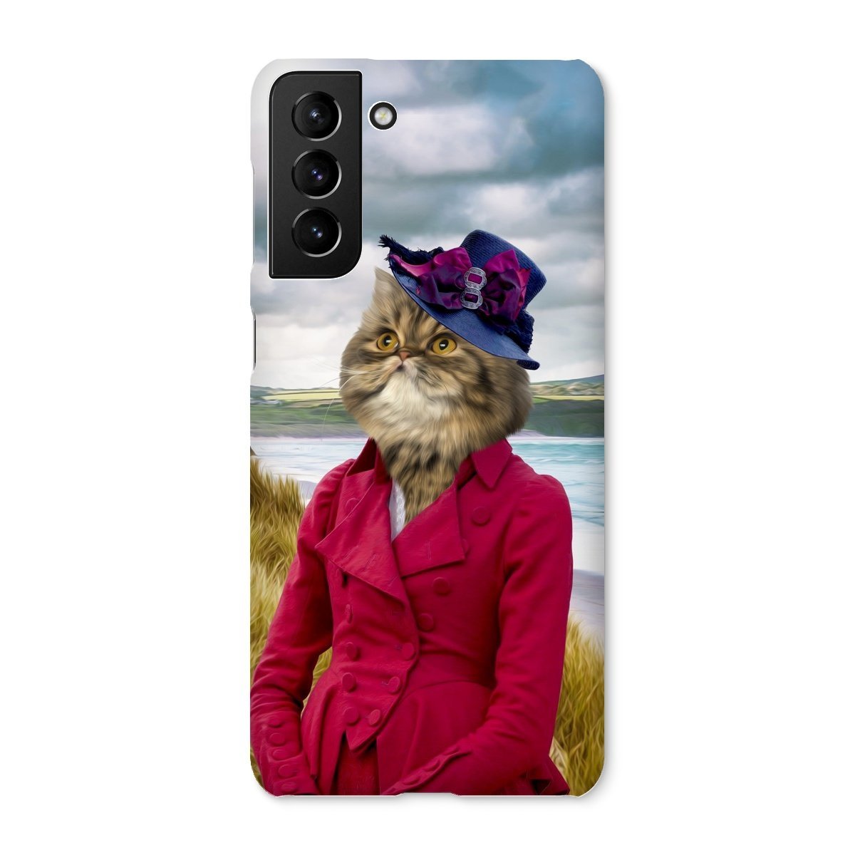Lady Caroline (Poldark Inspired): Custom Pet Phone Case - Paw & Glory - Dog Portraits - Pet Portraits