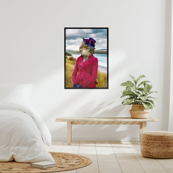Regency Lady: Custom Pet Portrait | framed pet portrait | Paw & Glory