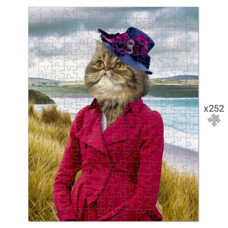 Regency Lady Custom Pet Puzzle | Pet Lover Gift | Paw & Glory