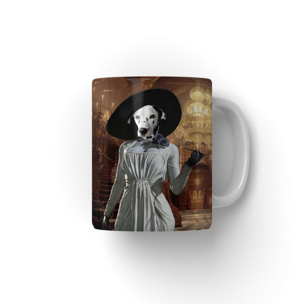 Gothic Villain Custom Pet Coffee Mug | Funny Pet Portrait Gift | Paw & Glory