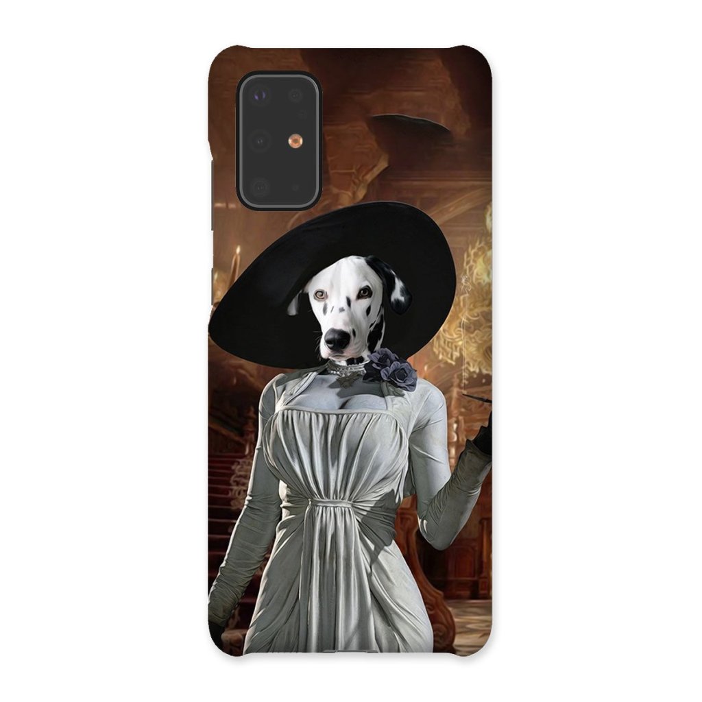 Pet Portraits | Lady Dimitrescu (Resident Evil Inspired): Custom Pet Phone Case | Paw & Glory