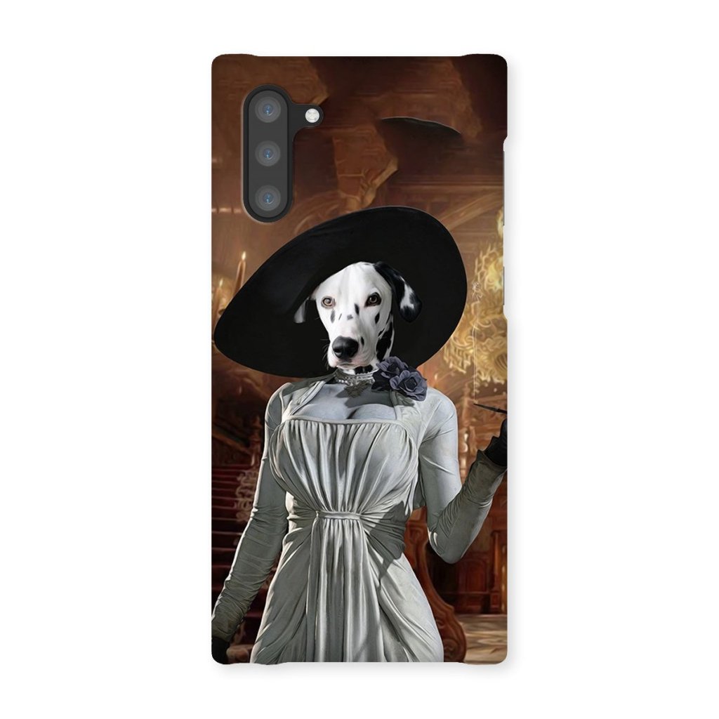 Pet Portraits | Lady Dimitrescu (Resident Evil Inspired): Custom Pet Phone Case | Paw & Glory