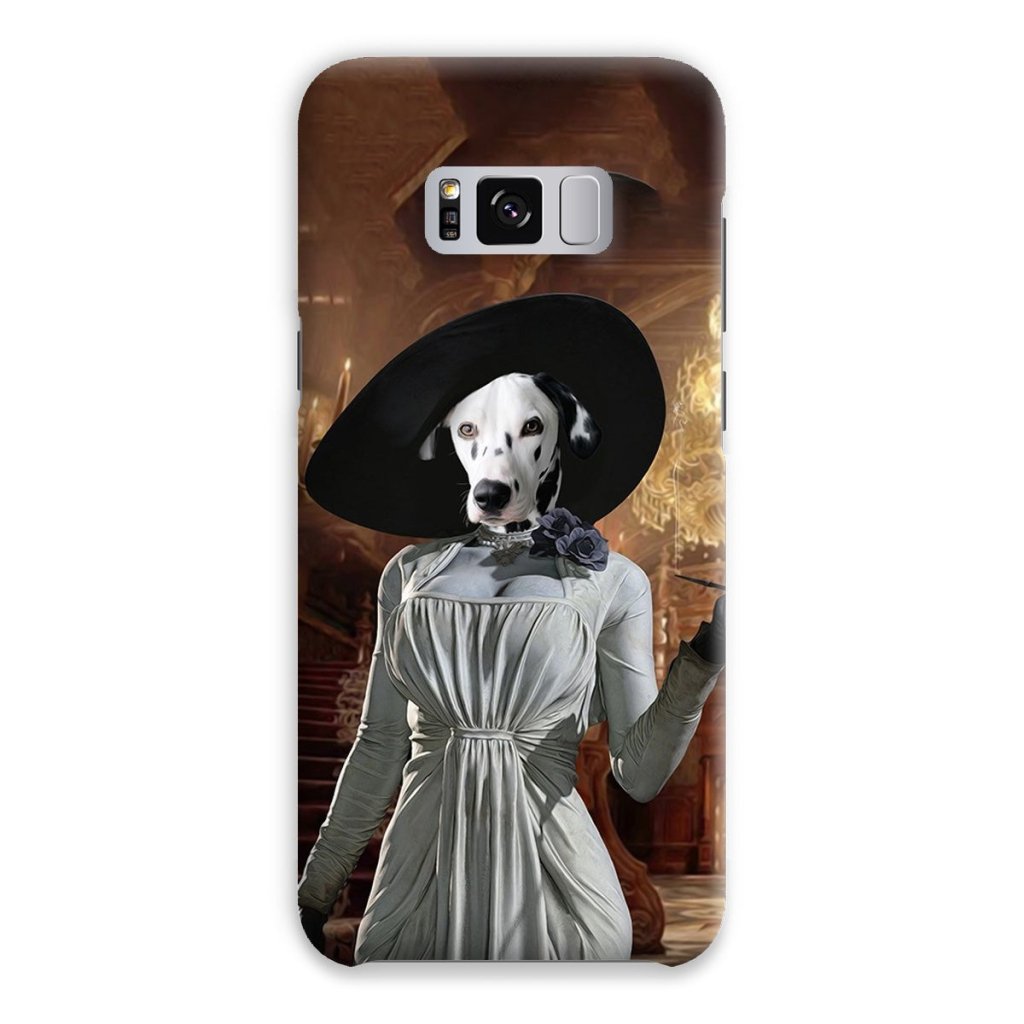 Pet Portraits | Lady Dimitrescu (Resident Evil Inspired): Custom Pet Phone Case | Paw & Glory
