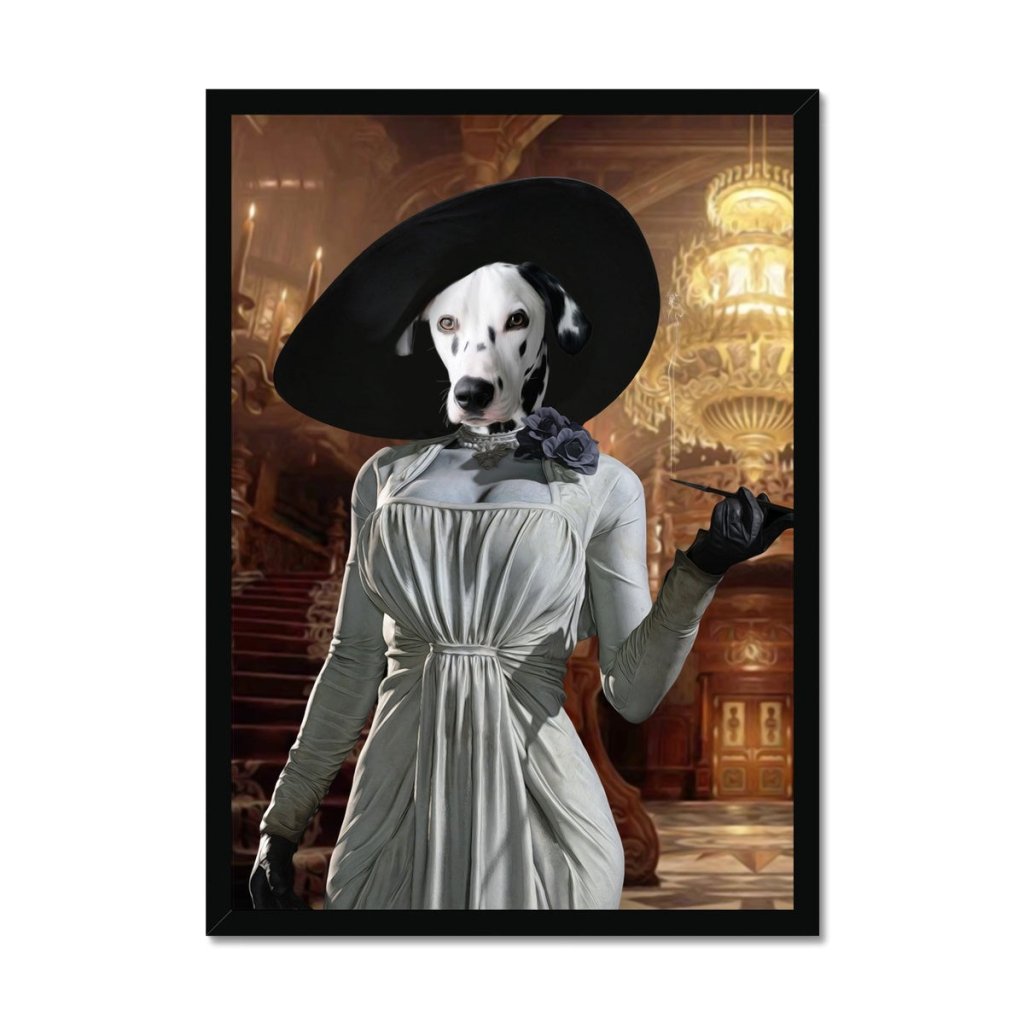 Gothic Villain Custom Pet Portrait | Paw & Glory