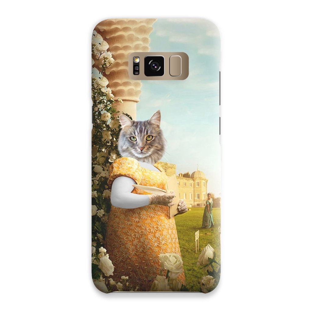 Pet Portraits | Lady Whistledown (Bridgerton Inspired): Custom Pet Phone Case | Paw & Glory