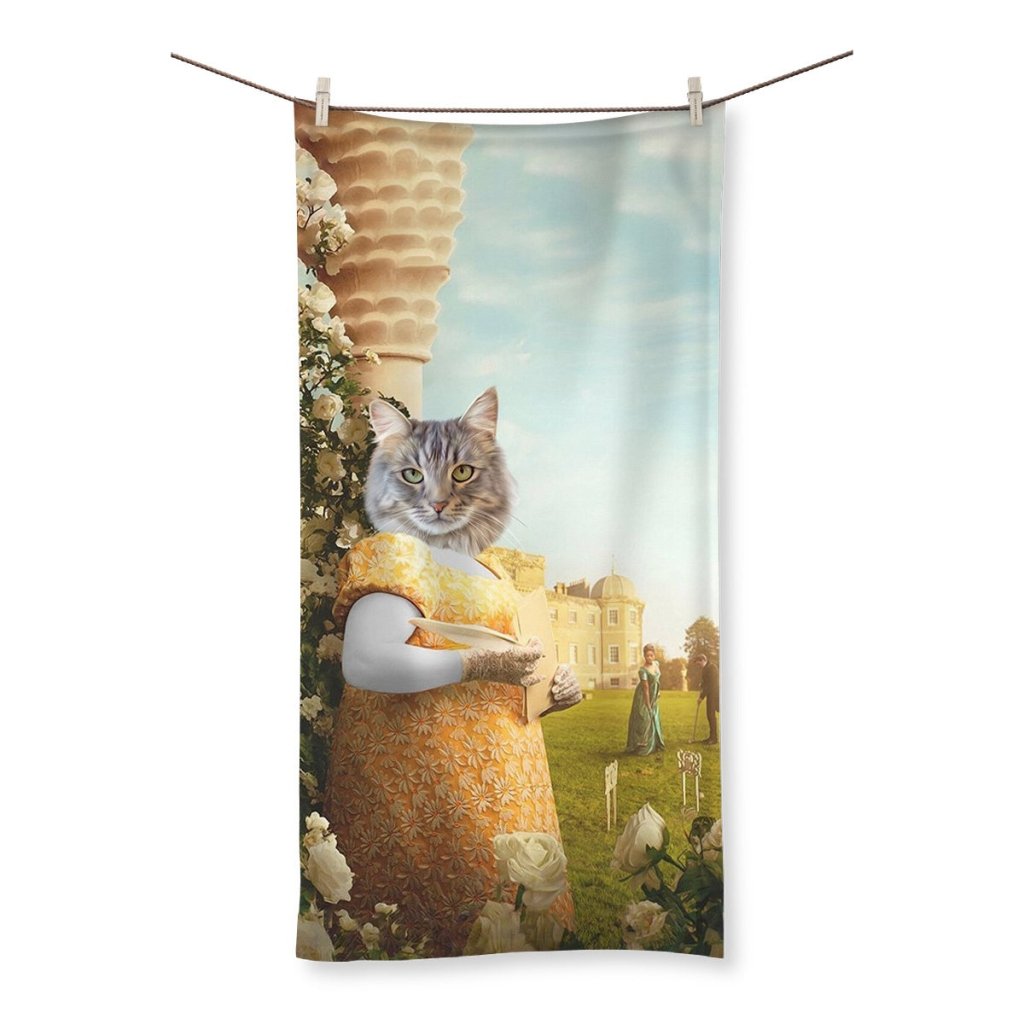 Pet Portraits | Society Gossip: Custom Pet Towel | Paw & Glory