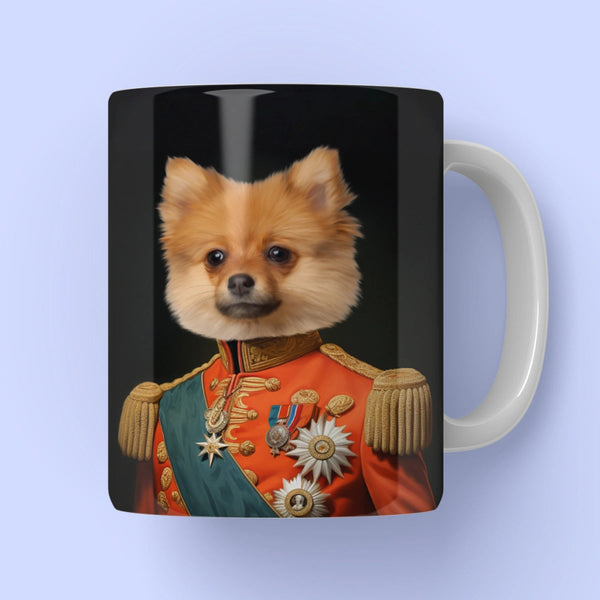 Landgrave: Custom Pet Coffee Mug | royal pet portrait | Paw & Glory