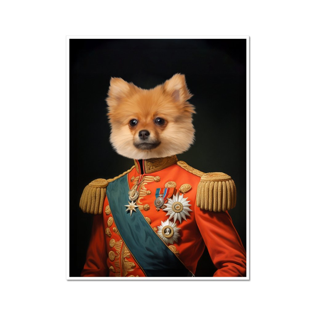 Pet Portraits | Landgrave: Custom Pet Poster | Paw & Glory