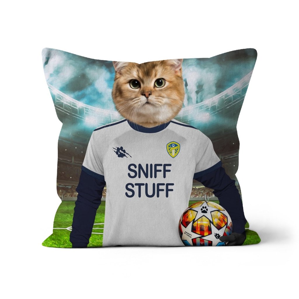 Pet Portraits | Leeds Pawnited Football Club: Custom Pet Pillow | Paw & Glory