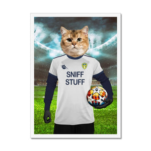Leeds Pawnited Football Club: Custom Pet Portrait - Paw & Glory - Dog Portraits - Pet Portraits