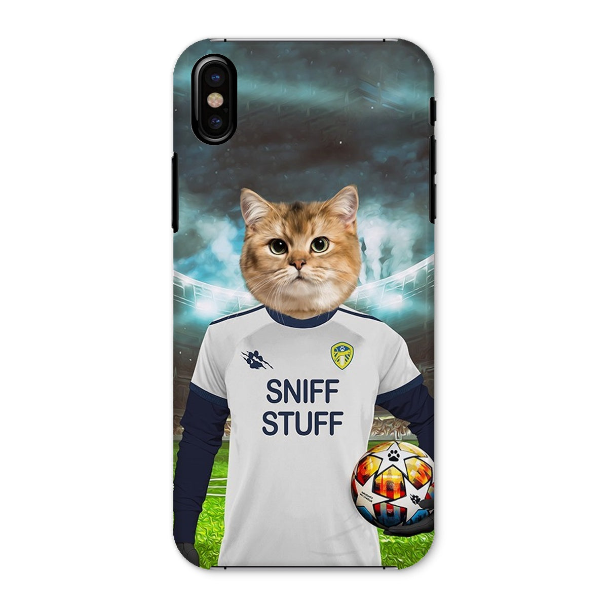 Pet Portraits | Leeds Pawnited Football Club: Custom Pet Snap Phone Case | Paw & Glory