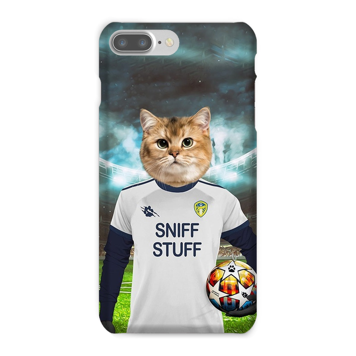 Pet Portraits | Leeds Pawnited Football Club: Custom Pet Snap Phone Case | Paw & Glory