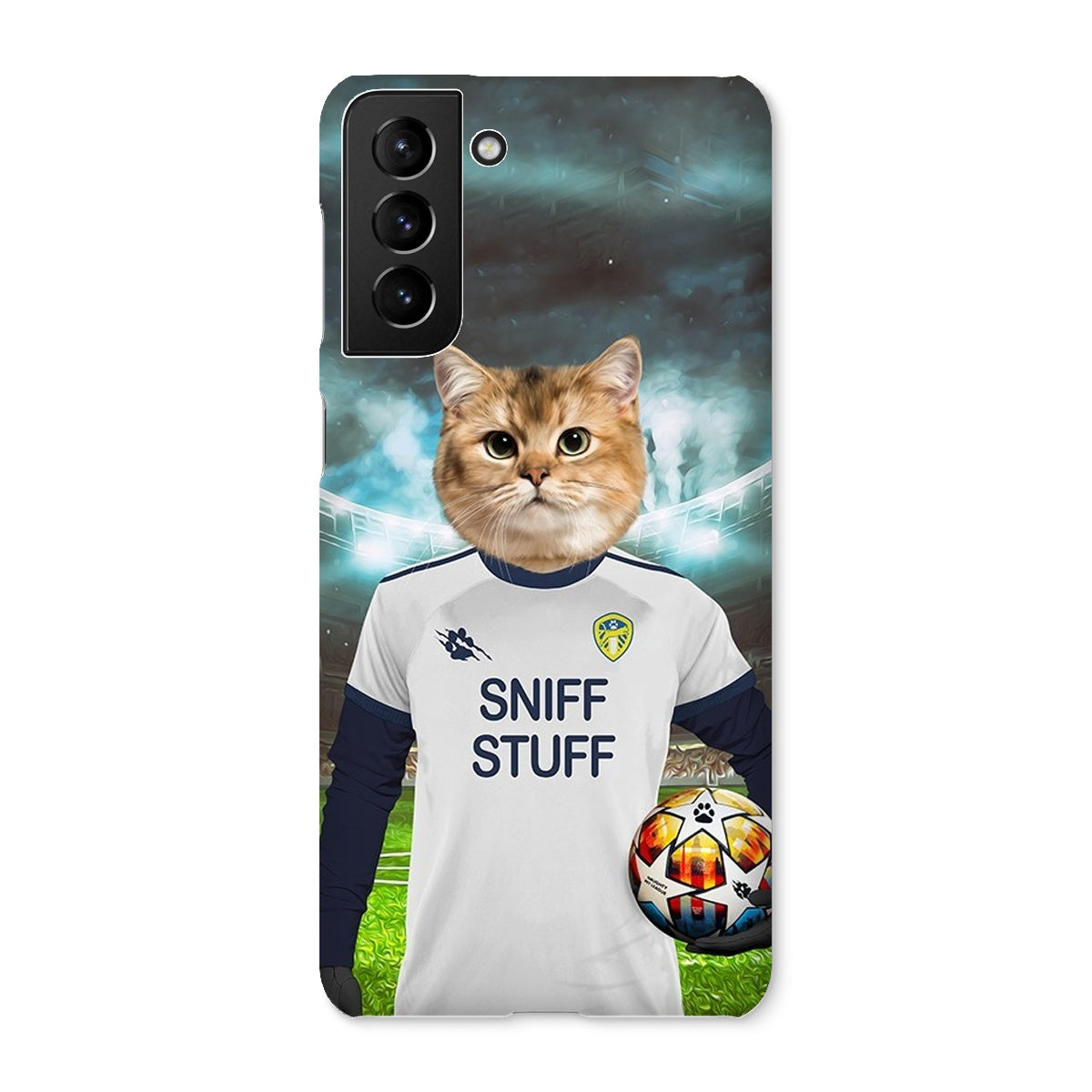 Pet Portraits | Leeds Pawnited Football Club: Custom Pet Snap Phone Case | Paw & Glory