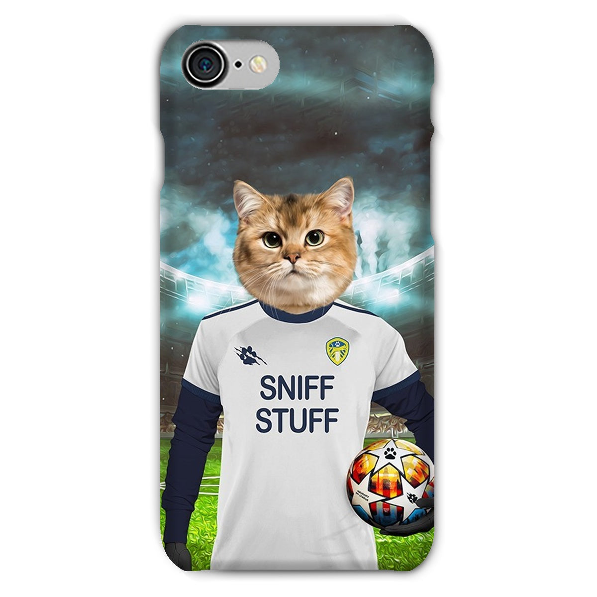 Pet Portraits | Leeds Pawnited Football Club: Custom Pet Snap Phone Case | Paw & Glory