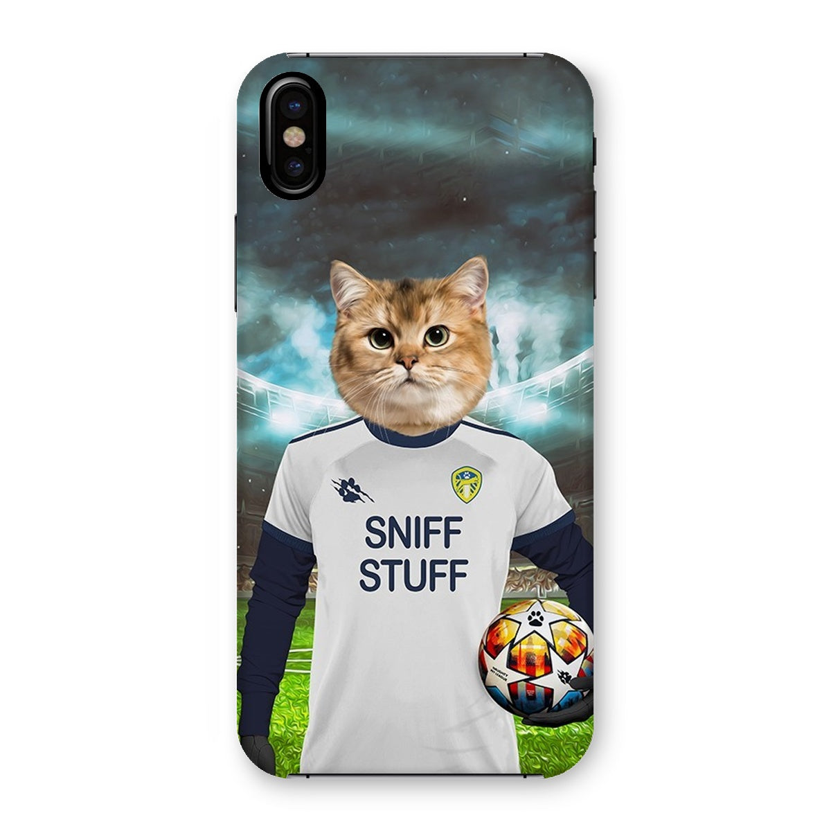 Pet Portraits | Leeds Pawnited Football Club: Custom Pet Snap Phone Case | Paw & Glory