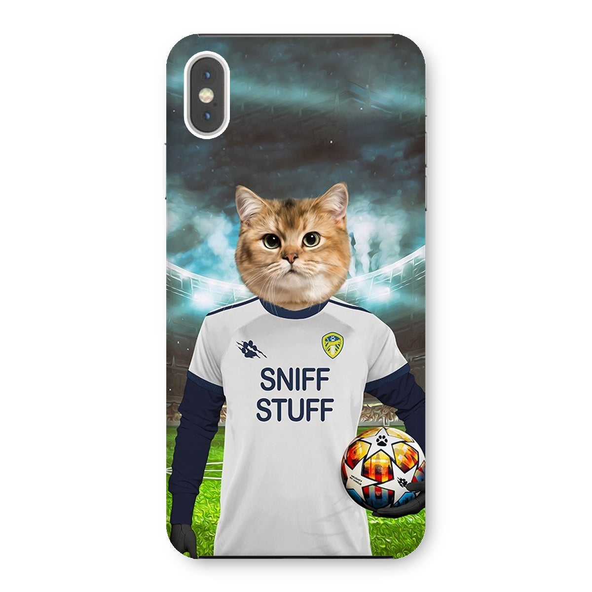 Pet Portraits | Leeds Pawnited Football Club: Custom Pet Snap Phone Case | Paw & Glory
