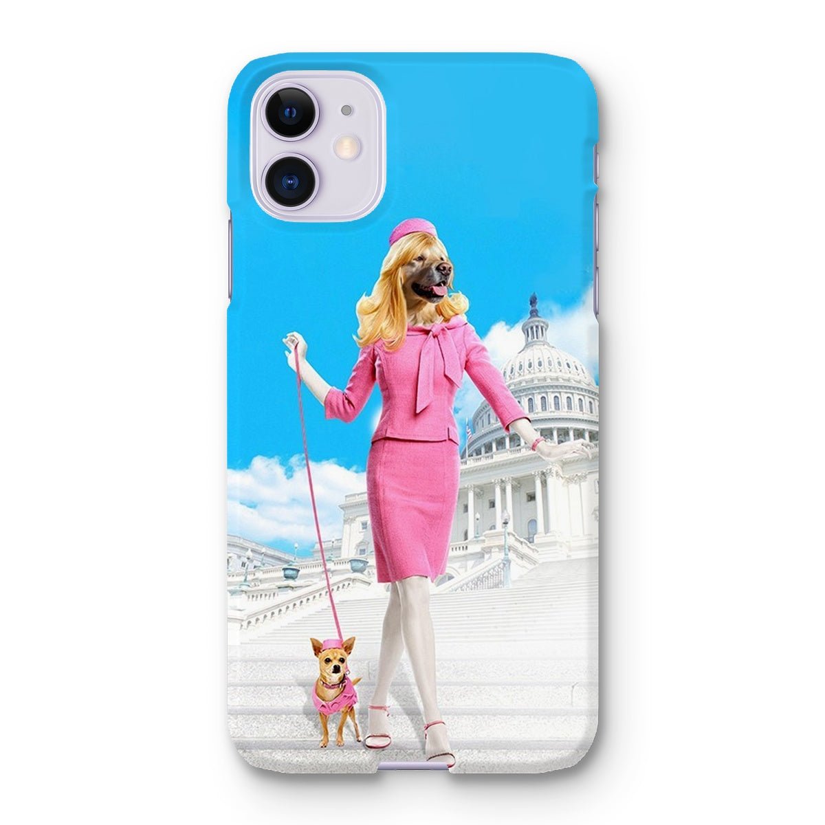 Pet Portraits | Legally Blonde: Custom Pet Phone Case | Paw & Glory
