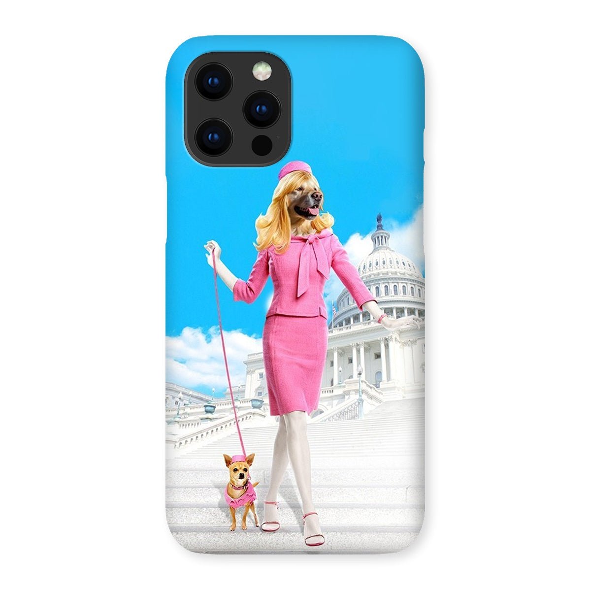 Pet Portraits | Legally Blonde: Custom Pet Phone Case | Paw & Glory