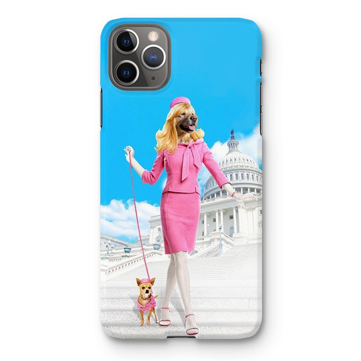 Pet Portraits | Legally Blonde: Custom Pet Phone Case | Paw & Glory