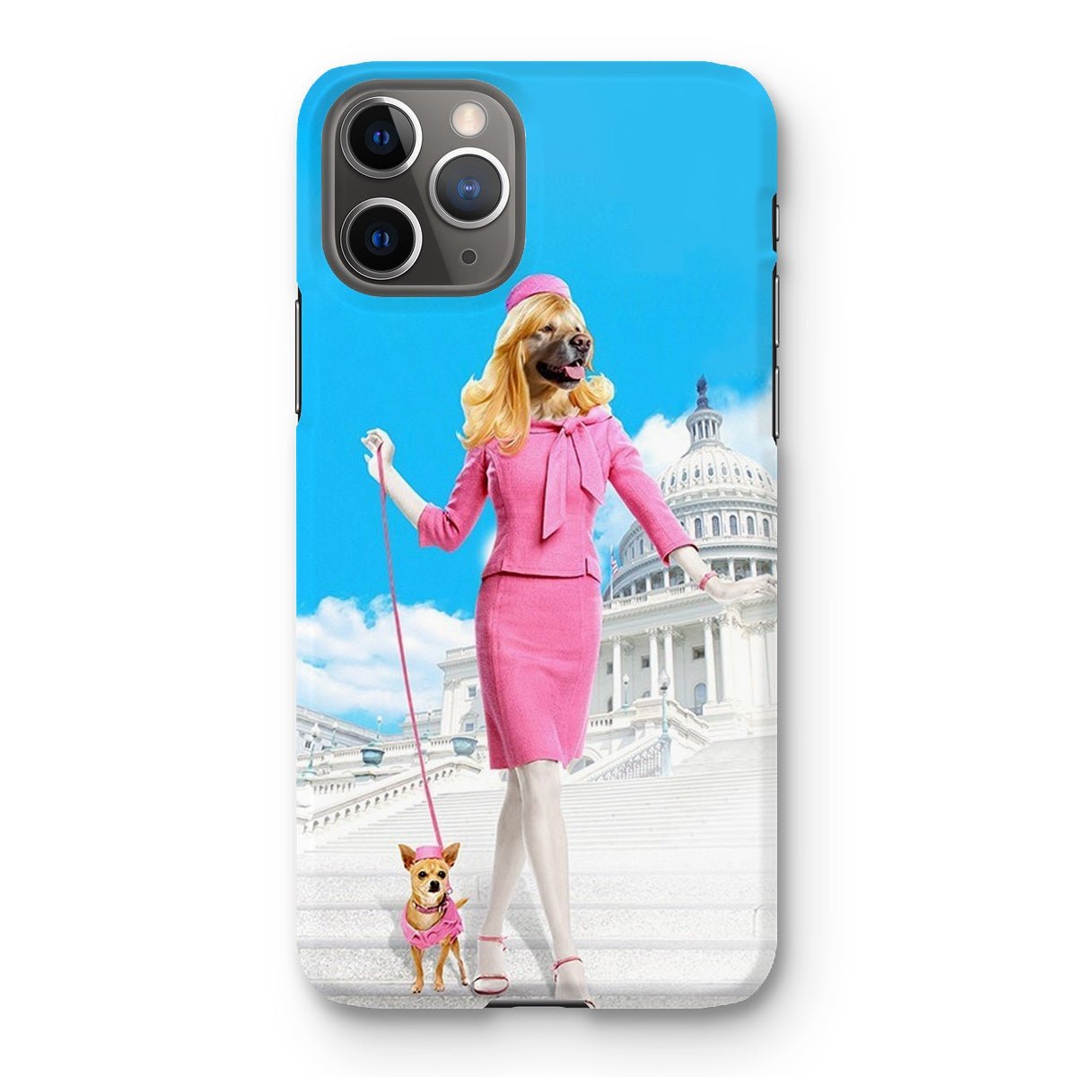 Pet Portraits | Legally Blonde: Custom Pet Phone Case | Paw & Glory